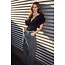 HAUTE L'AMITIÉ Flip Waist Pocket Tall Jeans Black Black