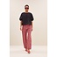 BY BAR lew red cheetah pants red cheetah print