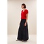 BY BAR sil v-neck pullover lipstick