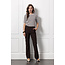 Studio Anneloes FLAIR BONDED TROUSERS ESPRESSO