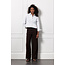 Studio Anneloes LEXIE BONDED TROUSERS ESPRESSO