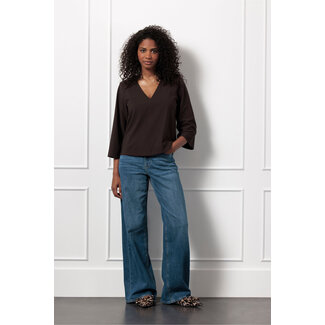 Studio Anneloes Cilou top espresso