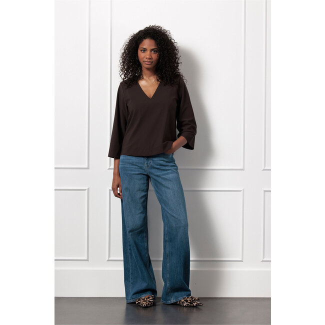 Studio Anneloes Cilou top espresso