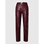 Selected Femme SLFMARIE MW LEATHER PANTS B NOOS Fig