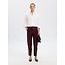Selected Femme SLFMARIE MW LEATHER PANTS B NOOS Fig