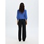Selected Femme SLFTENNY 3/4 SWEAT TOP NOOS Dazzling Blue