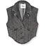 R.A Denim Studio D19 Denim Straight Vest Mid Gray