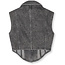 R.A Denim Studio D19 Denim Straight Vest Mid Gray