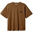 Woodbird WBBaine Balance tee Dark Brown
