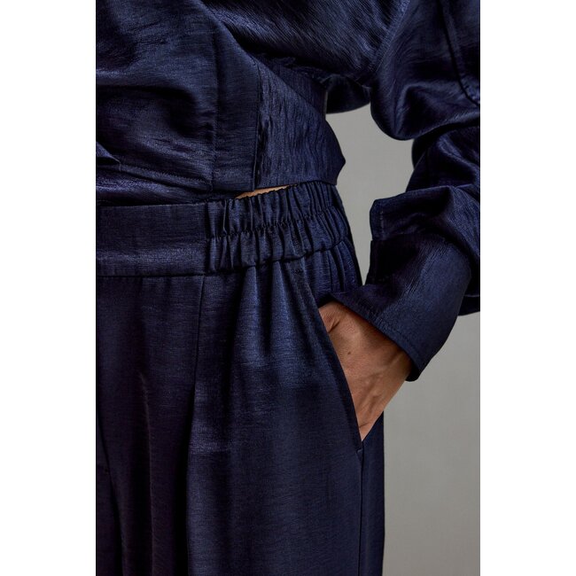Femmes du Sud Odila Satin Navy