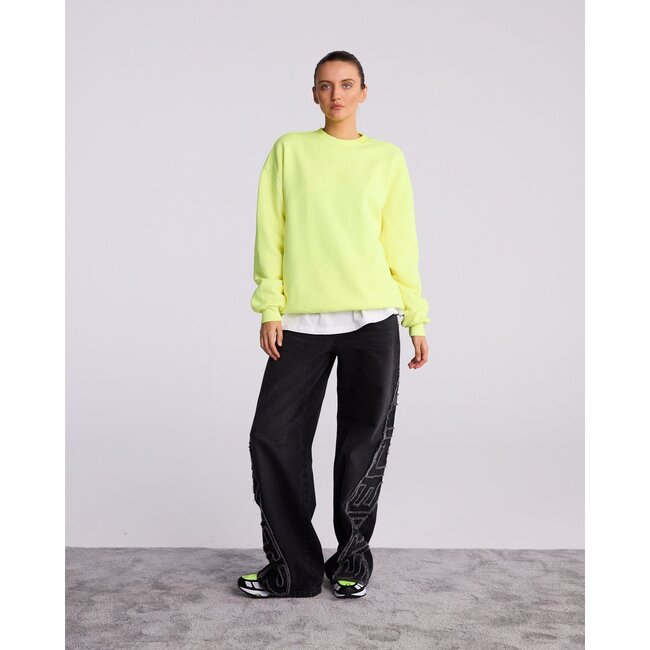 Stieglitz Basic Worn out Sweater Yellow