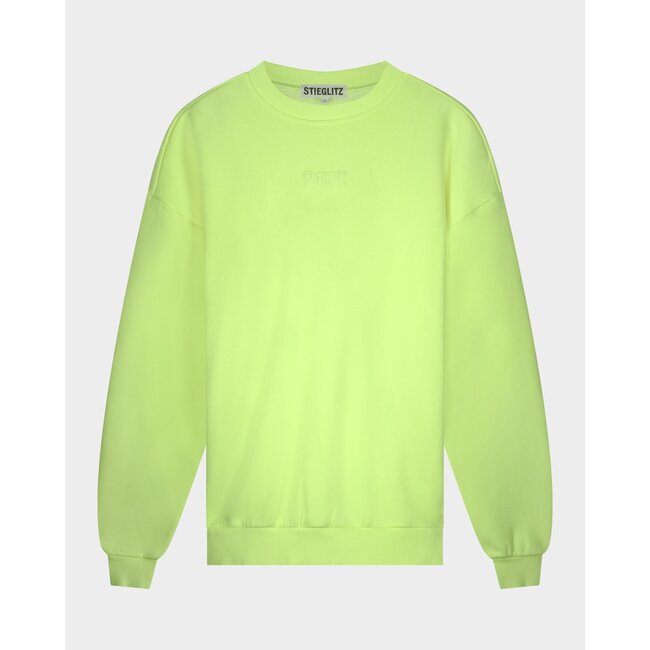 Stieglitz Basic Worn out Sweater Yellow