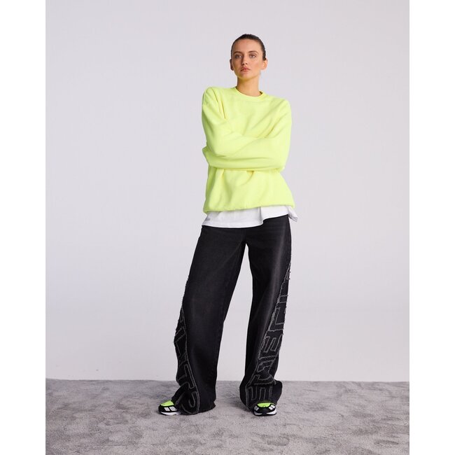 Stieglitz Basic Worn out Sweater Yellow