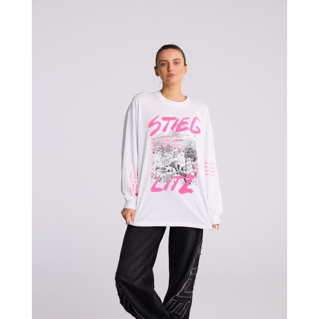 Stieglitz Maximo Skate Longsleeve White