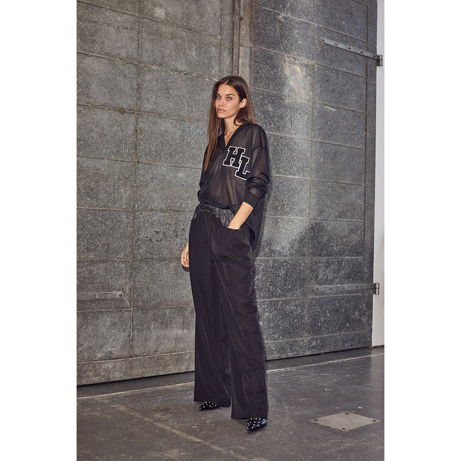 HAUTE L'AMITIÉ Haute Drift Blouse Black