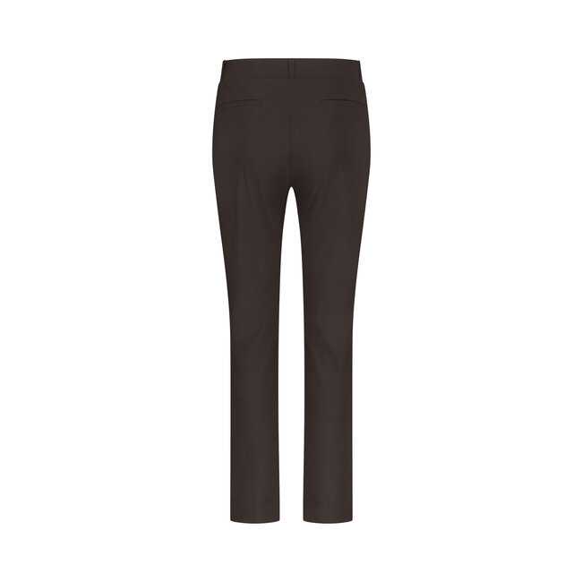 Studio Anneloes ANNE BONDED TROUSERS - ESPRESSO