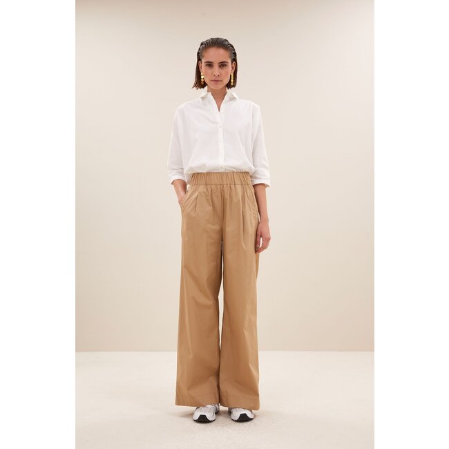 BY BAR benji poplin pants camel