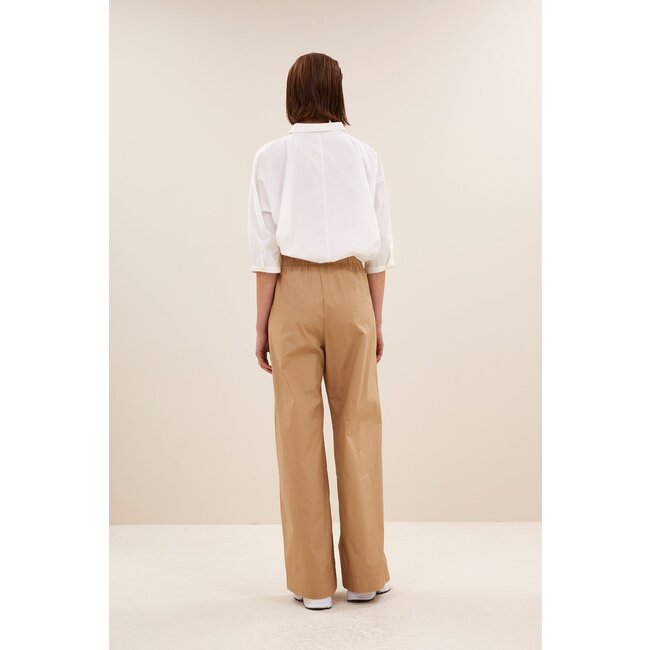 BY BAR benji poplin pants camel