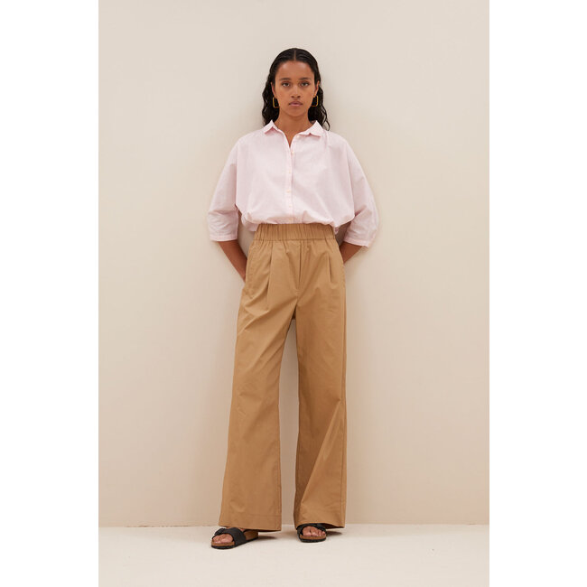 BY BAR benji poplin pants camel