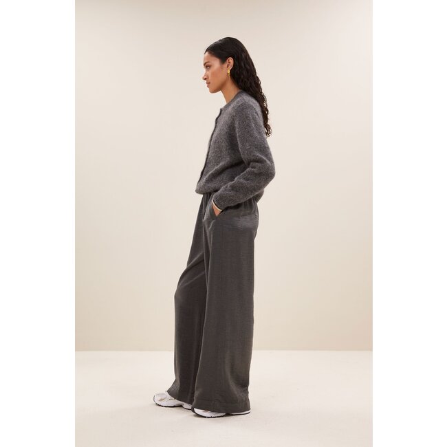 BY BAR benji metallic pants metallic silver