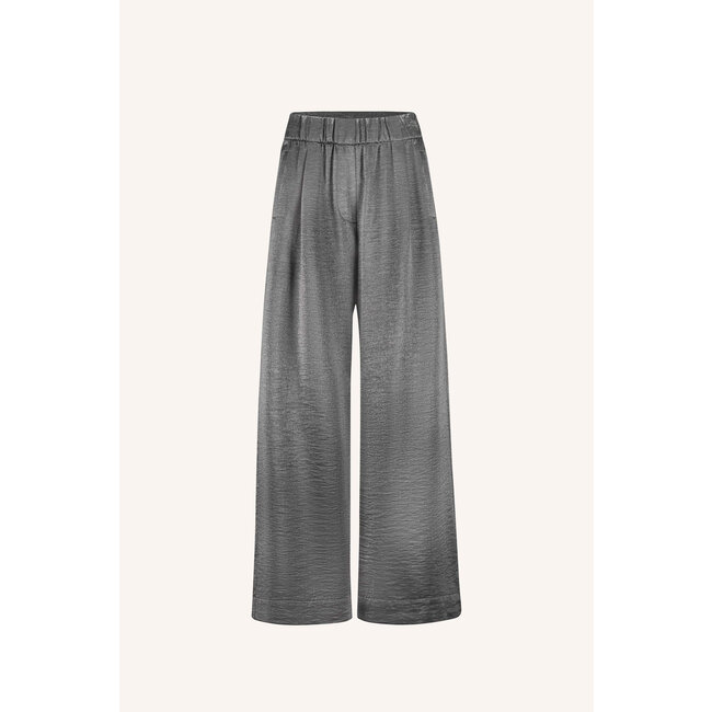 BY BAR benji metallic pants metallic silver