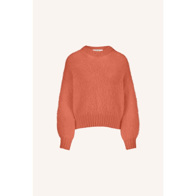 BY BAR sonny pullover chili red