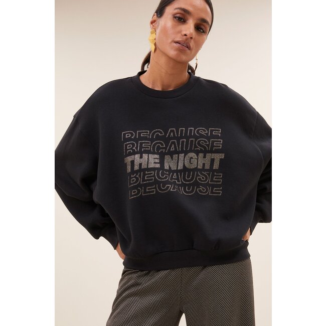 BY BAR bibi nights sweater jet black