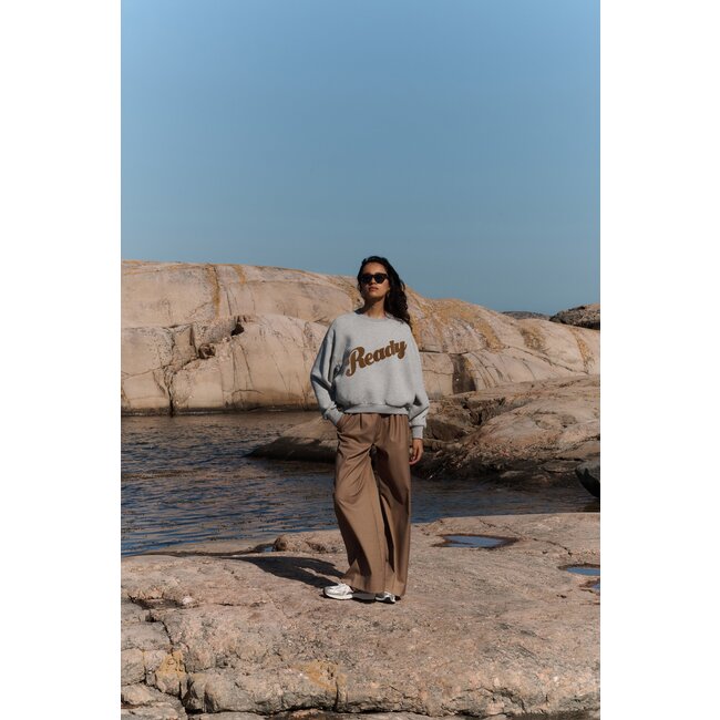 BY BAR bibi ready sweater grey melee