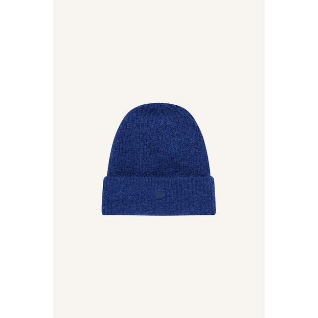 BY BAR logo beanie queens blue