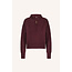 BY BAR boxy beau pullover wine
