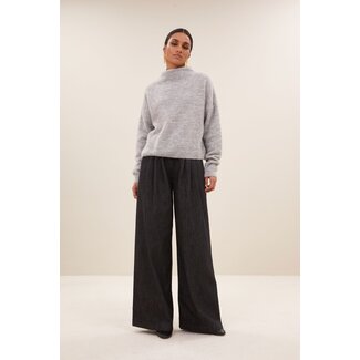 BY BAR vinn pullover light grey melee