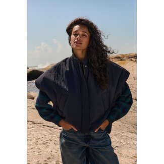BY BAR oscar jacket dark navy