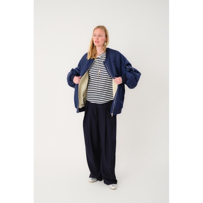 Lollys Laundry LilaLL Bomber Jacket LS Dark Navy