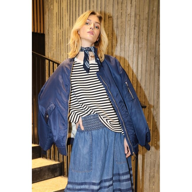 Lollys Laundry LilaLL Bomber Jacket LS Dark Navy