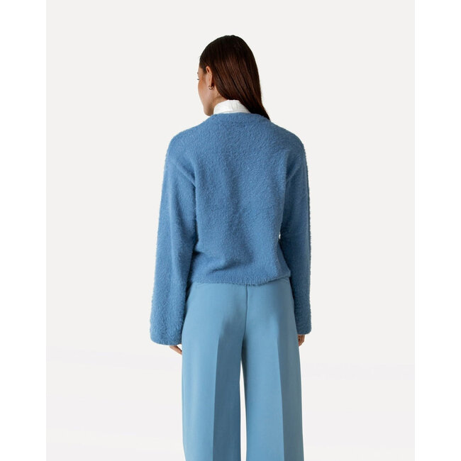Another Label ALAmaya knitted pull l/s Blue heaven
