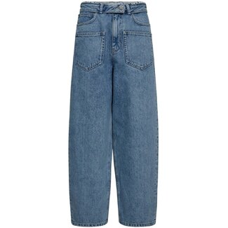 HAUTE L'AMITIÉ Flip waist pocket bleached