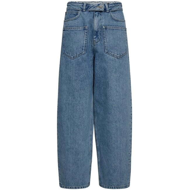 HAUTE L'AMITIÉ Flip waist pocket bleached