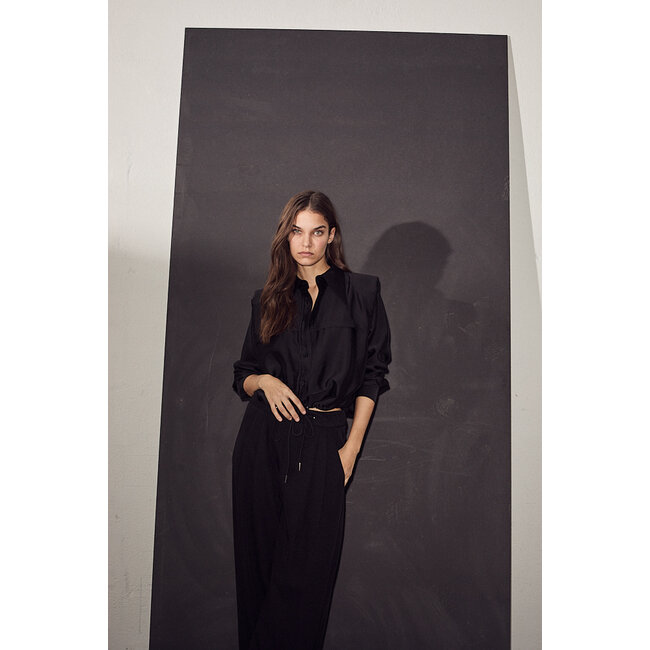 HAUTE L'AMITIÉ Michelle Tailor Tie Tall Pants