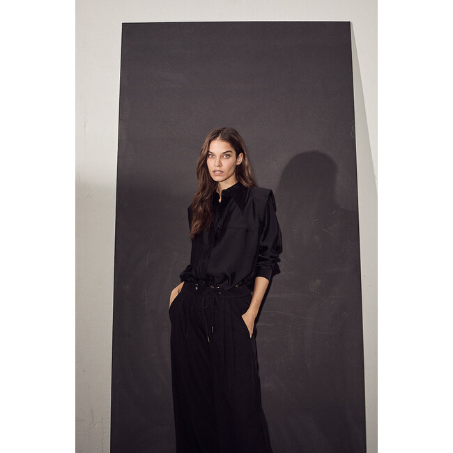 HAUTE L'AMITIÉ Michelle Tailor Tie Tall Pants