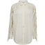 HAUTE L'AMITIÉ Fringe Shirt Off-White