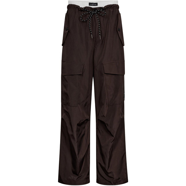 HAUTE L'AMITIÉ Cargo Pull On Tall Trouser Mocca