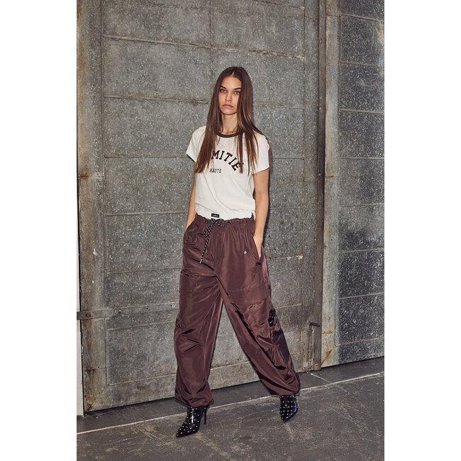 HAUTE L'AMITIÉ Cargo Pull On Tall Trouser Mocca