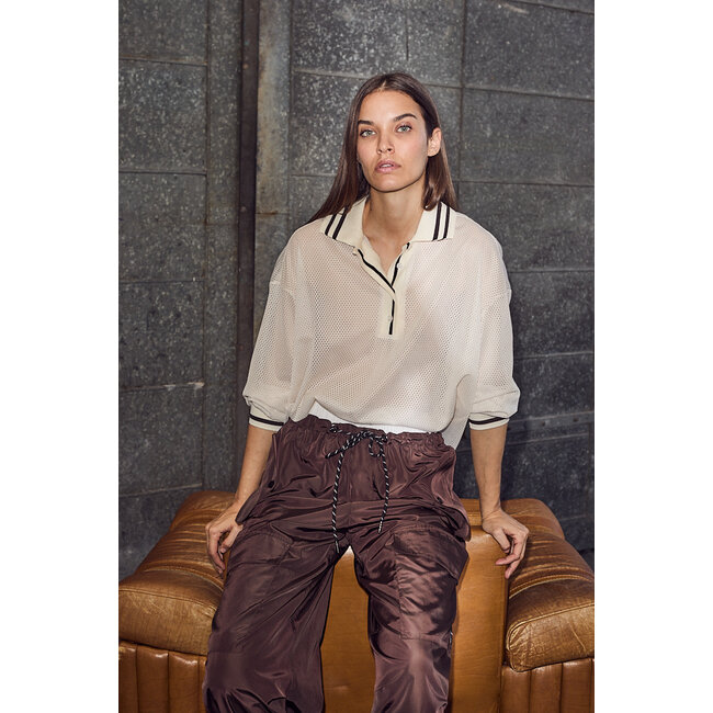 HAUTE L'AMITIÉ Cargo Pull On Tall Trouser Mocca