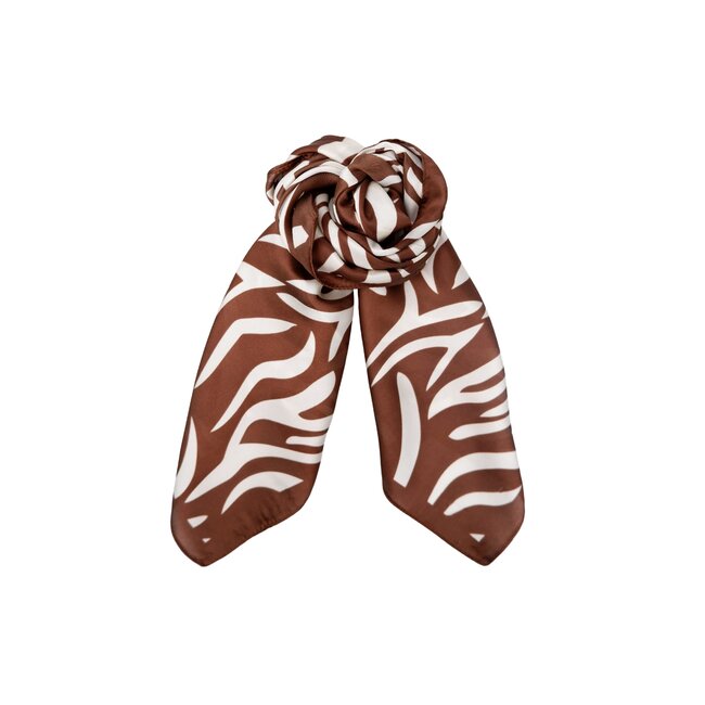 Black Colour Bcisira mini scarf
