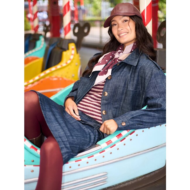 Black Colour Bcmartina mini scarf