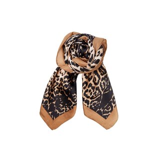 Black Colour Bcrani leo mini scarf
