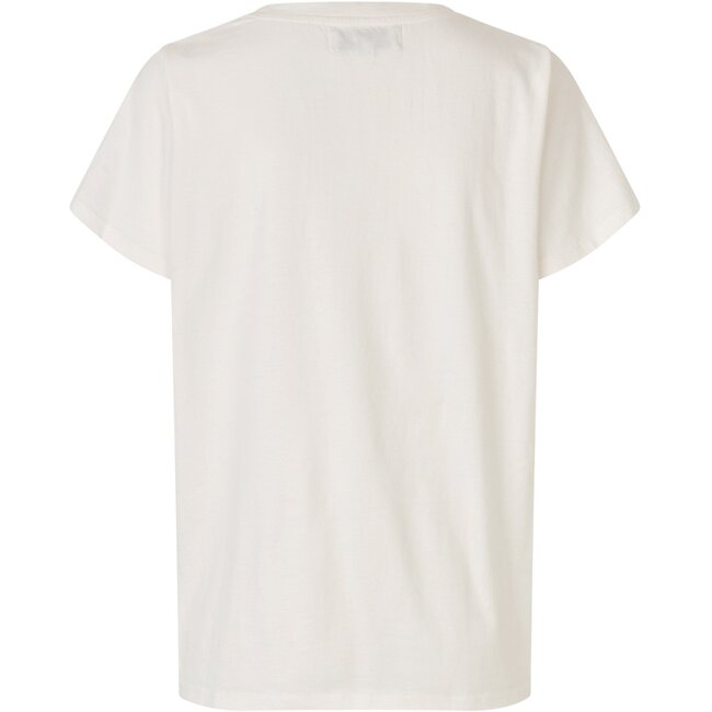 Lollys Laundry ROMALL TEE SS WHITE Blue Bird