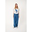 Lollys Laundry ROMALL TEE SS WHITE Blue Bird