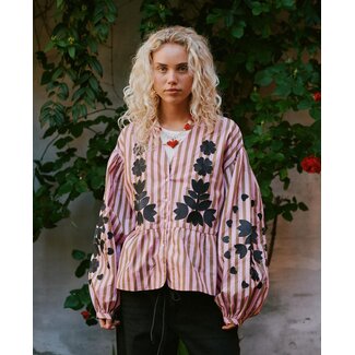 Sissel edelbo Rikke top Pink Stripes