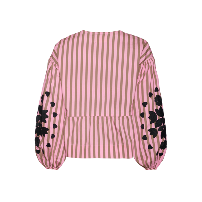 Sissel edelbo Rikke top Pink Stripes